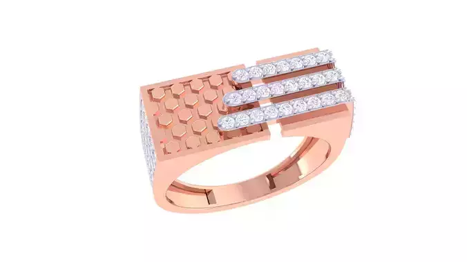 Wedding Engagement Rings 3dm STL OBJ FBX Renders Details