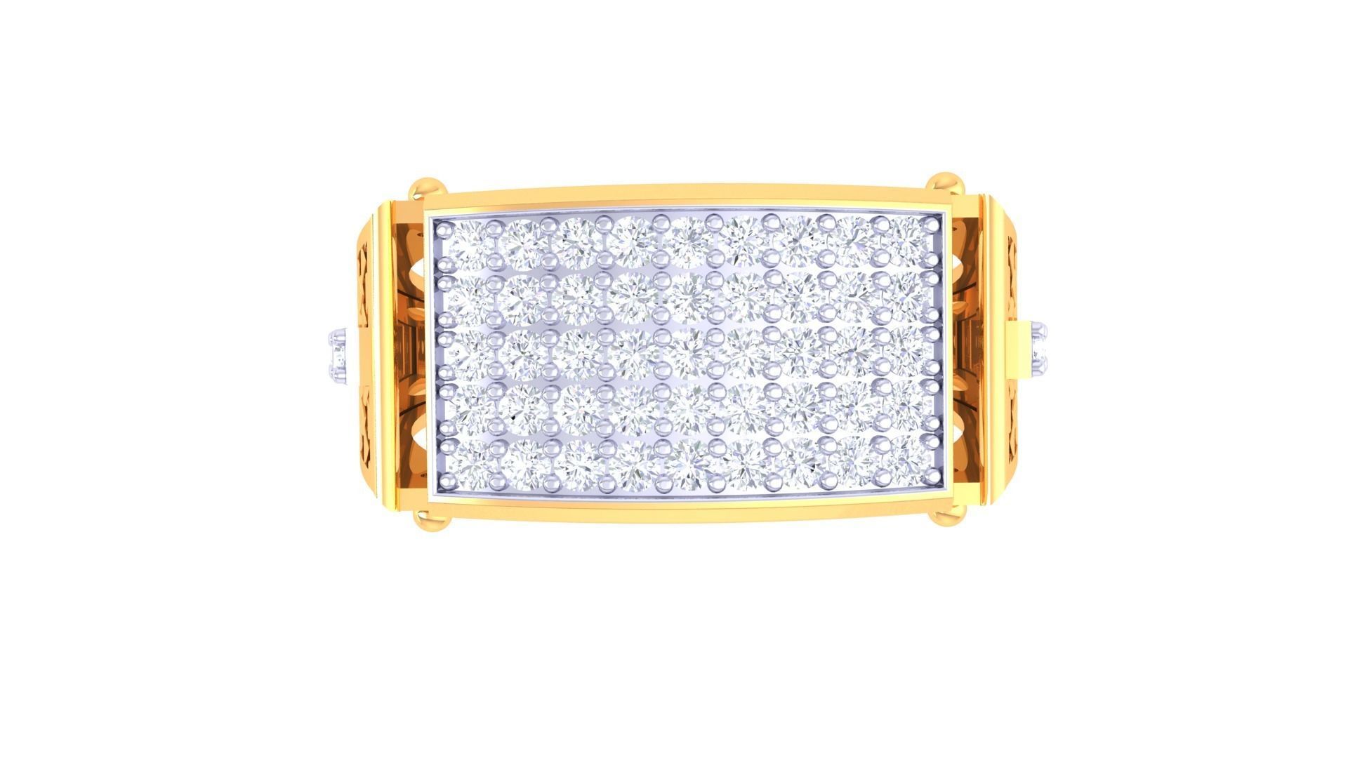 Wedding Engagement Rings 3dm STL OBJ FBX Renders Details 3D print model_3