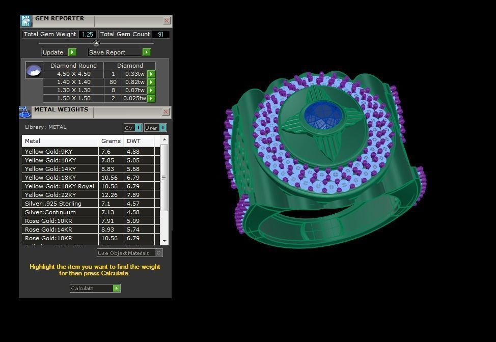 Wedding Engagement Rings 3dm STL OBJ FBX Renders Details 3D print model_5