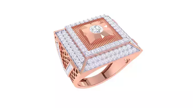 Wedding Engagement Rings 3dm STL OBJ FBX Renders Details