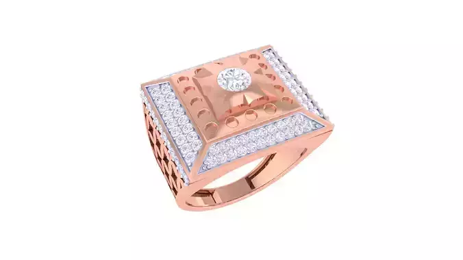 Wedding Engagement Rings 3dm STL OBJ FBX Renders Details