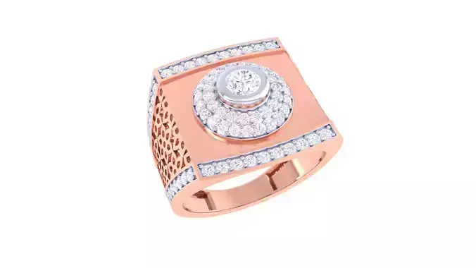 Wedding Engagement Rings 3dm STL OBJ FBX Renders Details