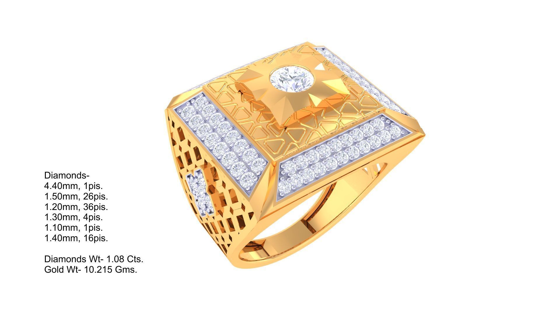 Wedding Engagement Rings 3dm STL OBJ FBX Renders Details 3D print model_1