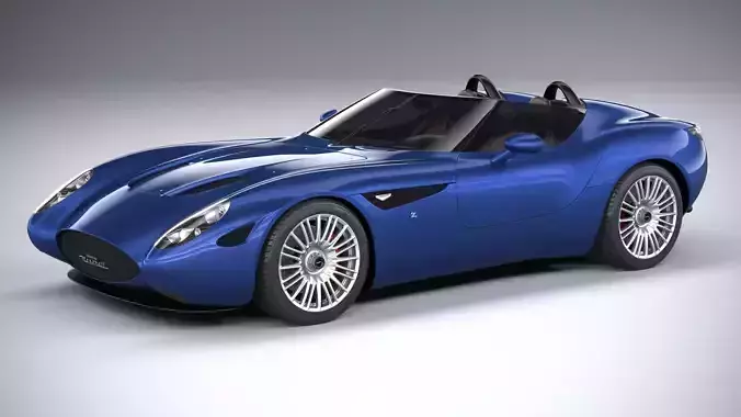 Zagato Mostro Barchetta 2022 3D model