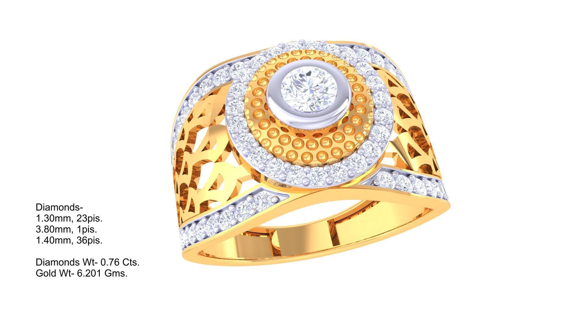 Wedding Engagement Rings 3dm STL OBJ FBX Renders Details 3D print model_1