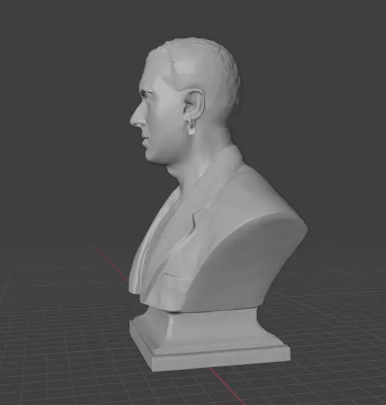 Sam Smith 3D print model_3