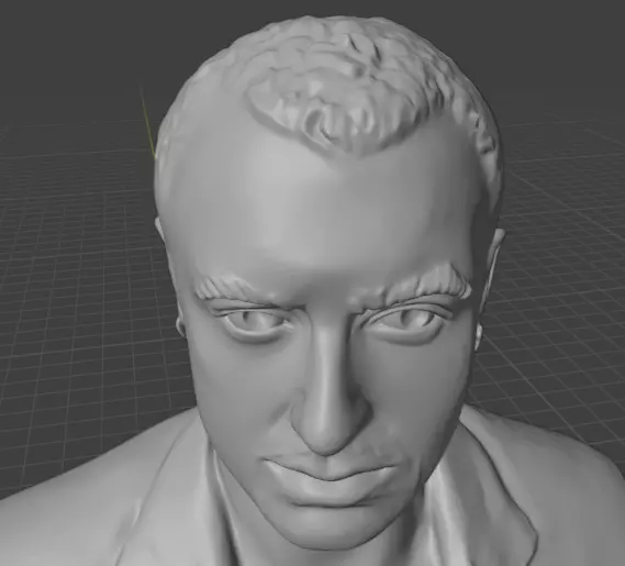 Sam Smith 3D print model_12