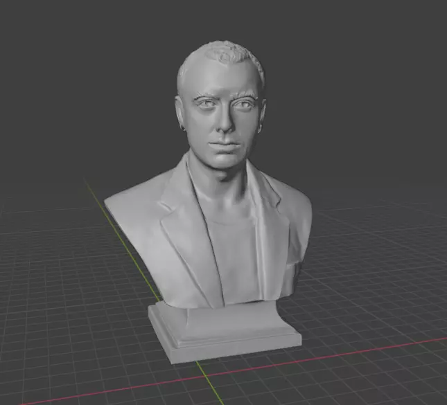 Sam Smith 3D print model_16