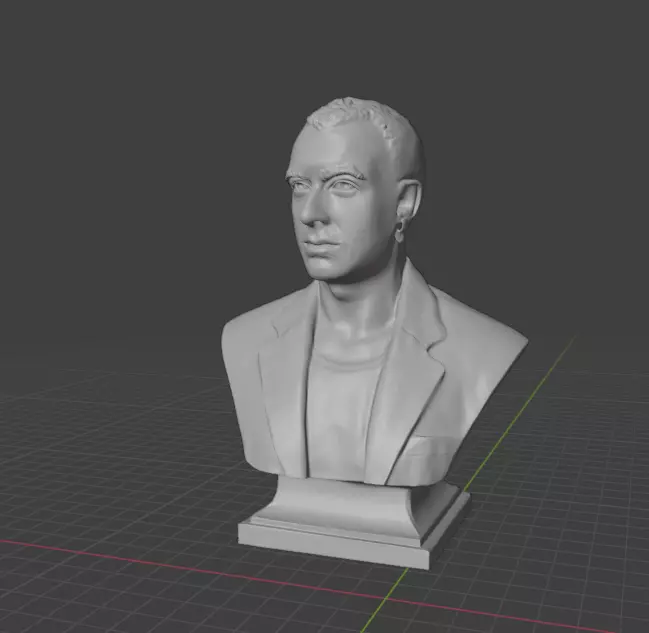 Sam Smith 3D print model_2