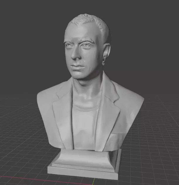 Sam Smith 3D print model_19