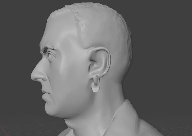 Sam Smith 3D print model_9