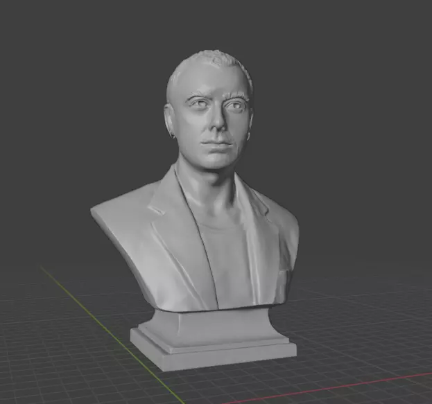 Sam Smith 3D print model_17