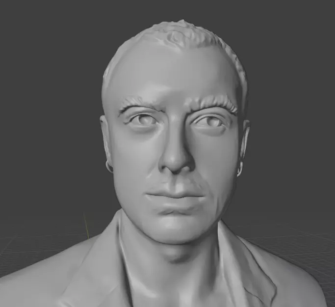 Sam Smith 3D print model_7