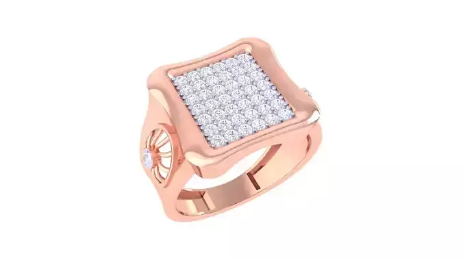 Wedding Engagement Rings 3dm STL OBJ FBX Renders Details