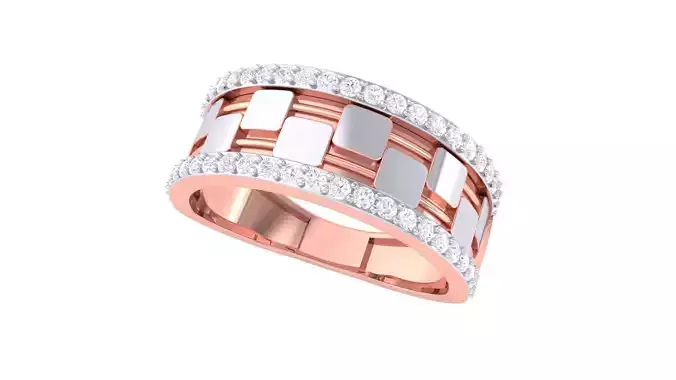 Wedding Engagement Rings 3dm STL OBJ FBX Renders Details