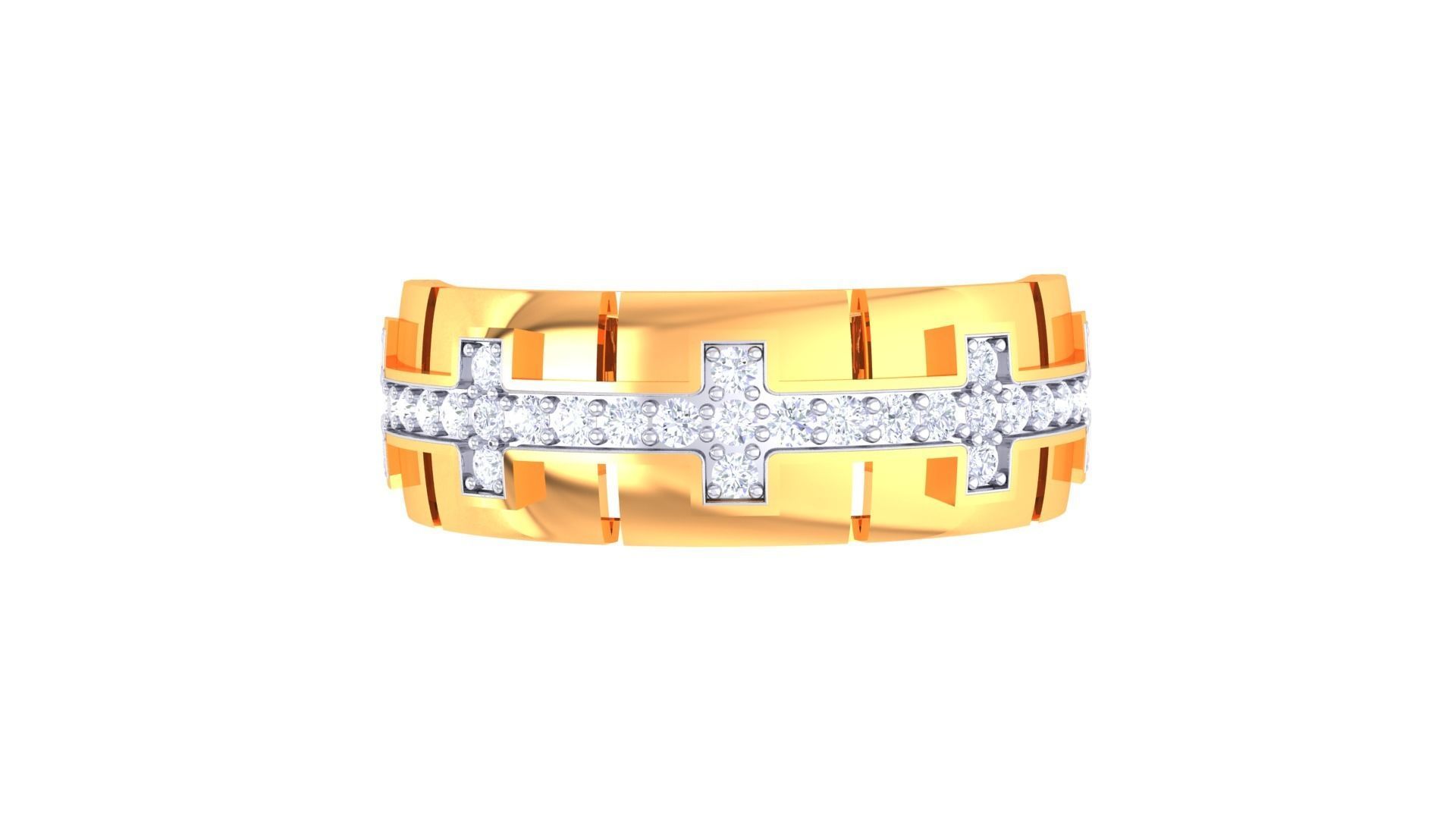 Wedding Engagement Rings 3dm STL OBJ FBX Renders Details 3D print model_3