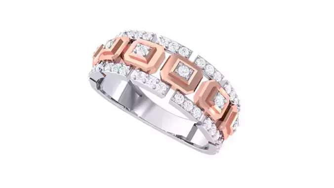 Wedding Engagement Rings 3dm STL OBJ FBX Renders Details