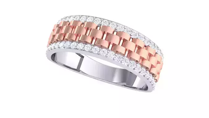 Wedding Engagement Rings 3dm STL OBJ FBX Renders Details