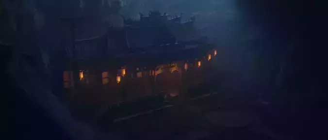 Temples in the mountains