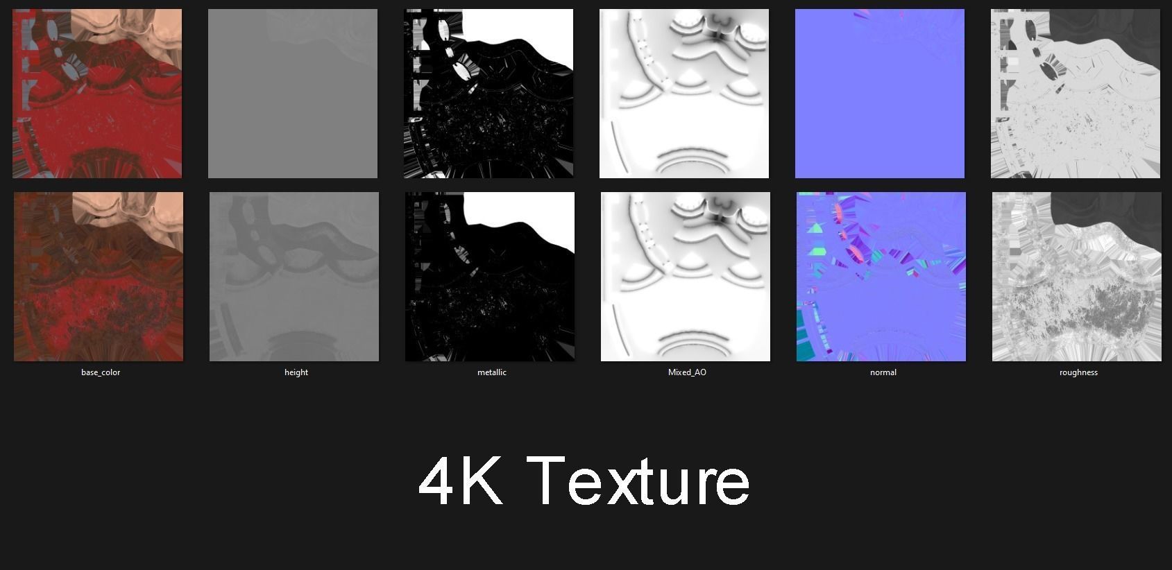 Gas Tank Low-poly 3D model_11