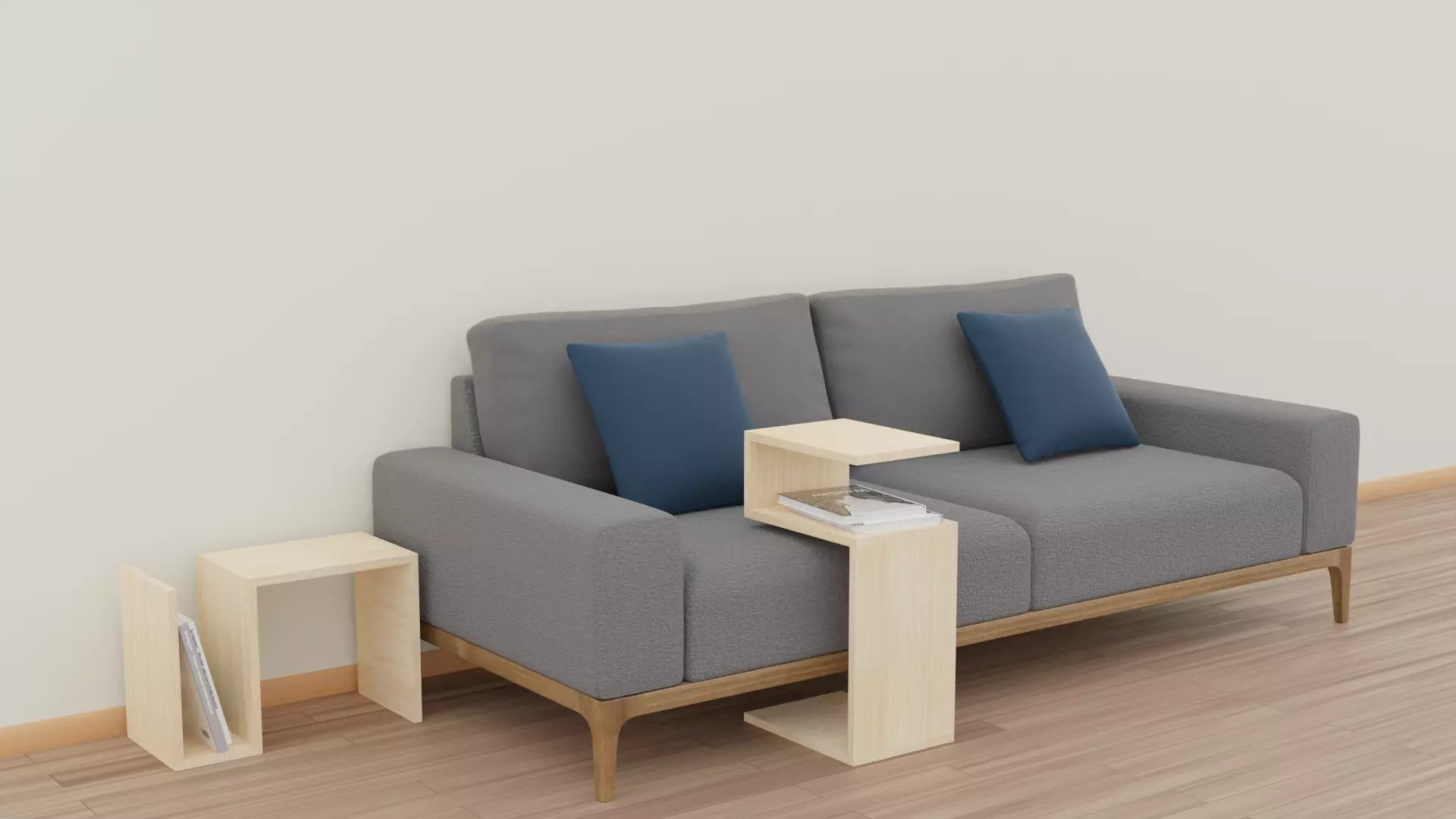 Sofa side table Coffee side table 3D model_0