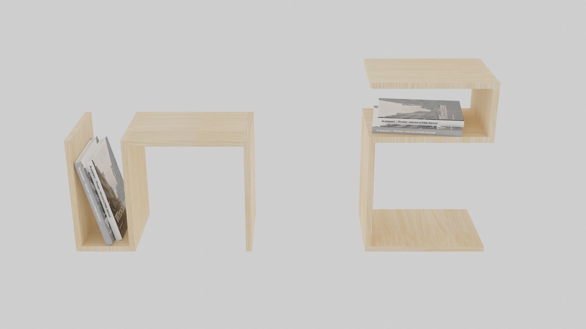 Sofa side table Coffee side table 3D model_1