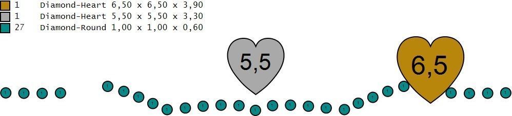 Wedding claddagh rings cnc or  3D print model_15