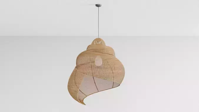 Shell Lamp Pompon Bazar