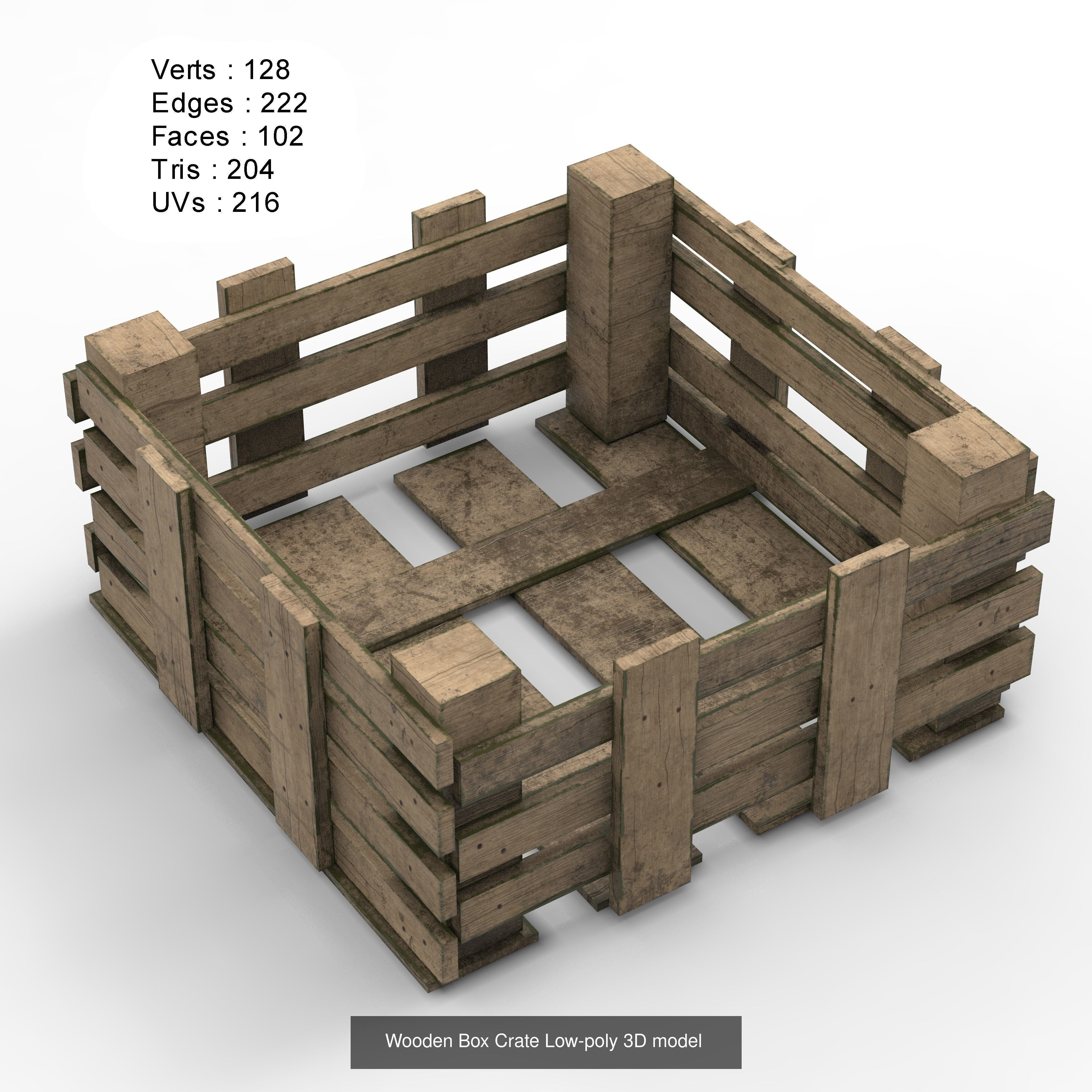 Warehouse Pack Low Poly  3D Model Collection_3