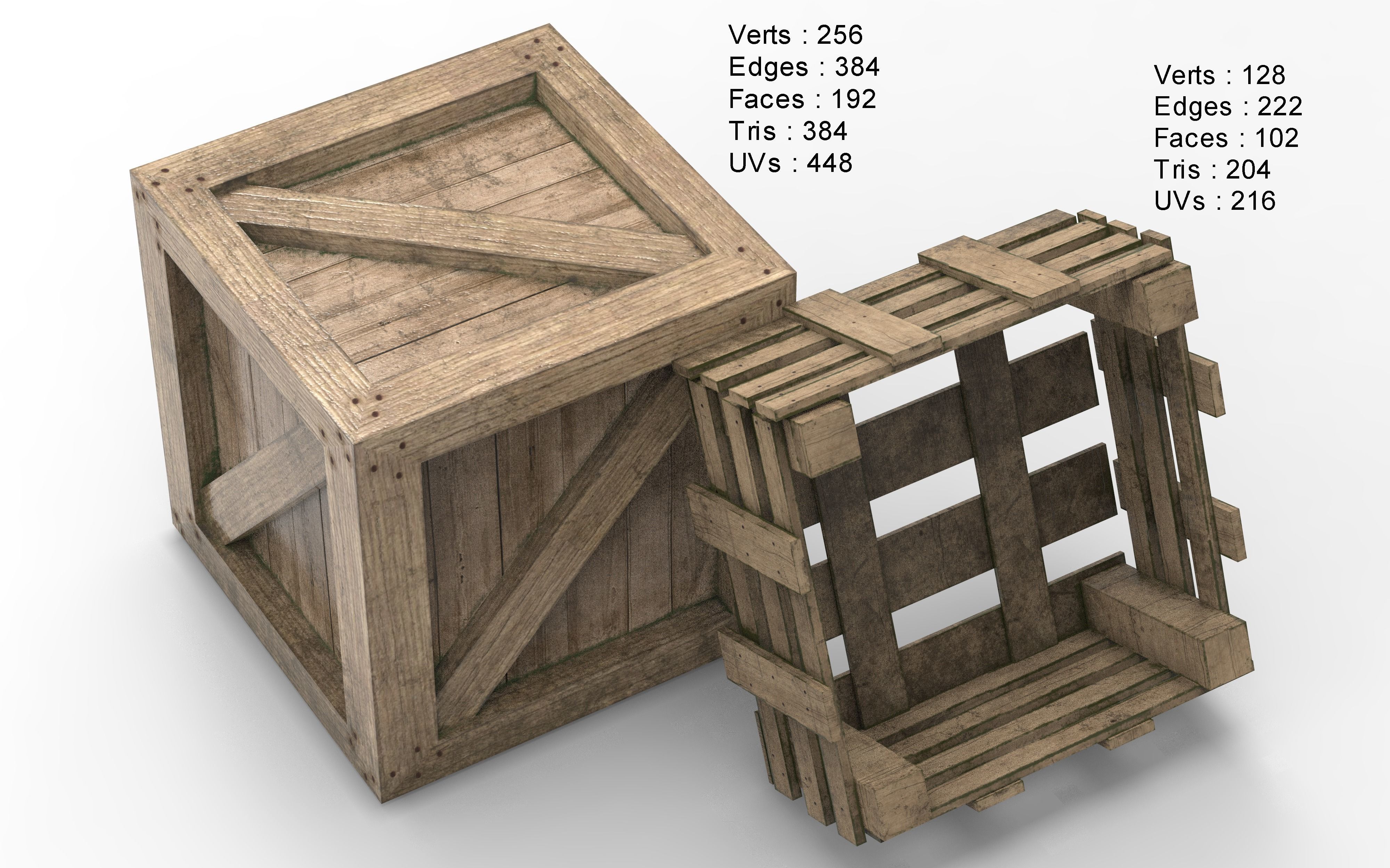 Warehouse Pack Low Poly  3D Model Collection_10