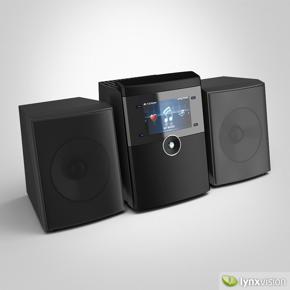 Linksys Wireless Home Audio Systems 3D model_1