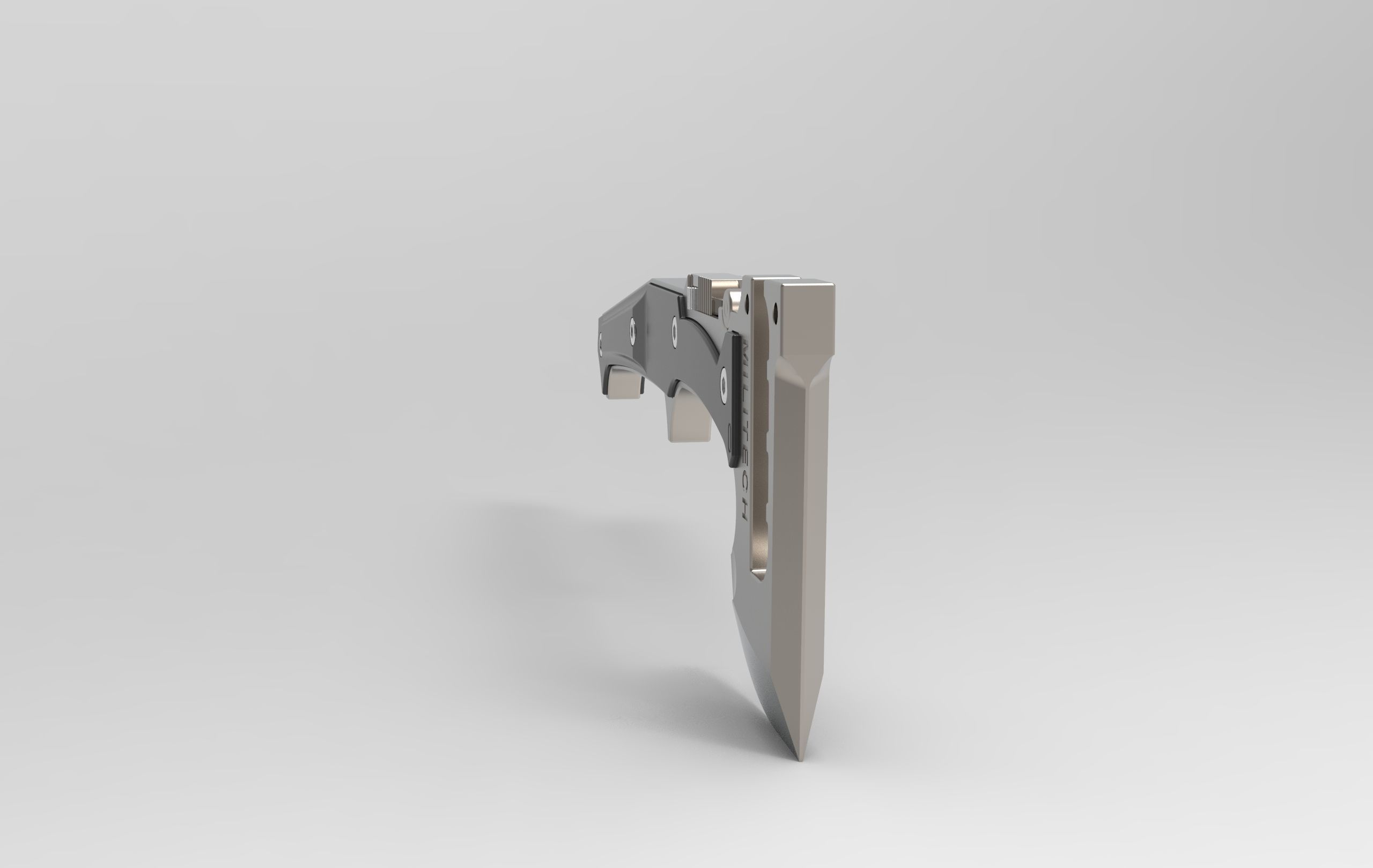 Militech Hatchet 3D print model_4