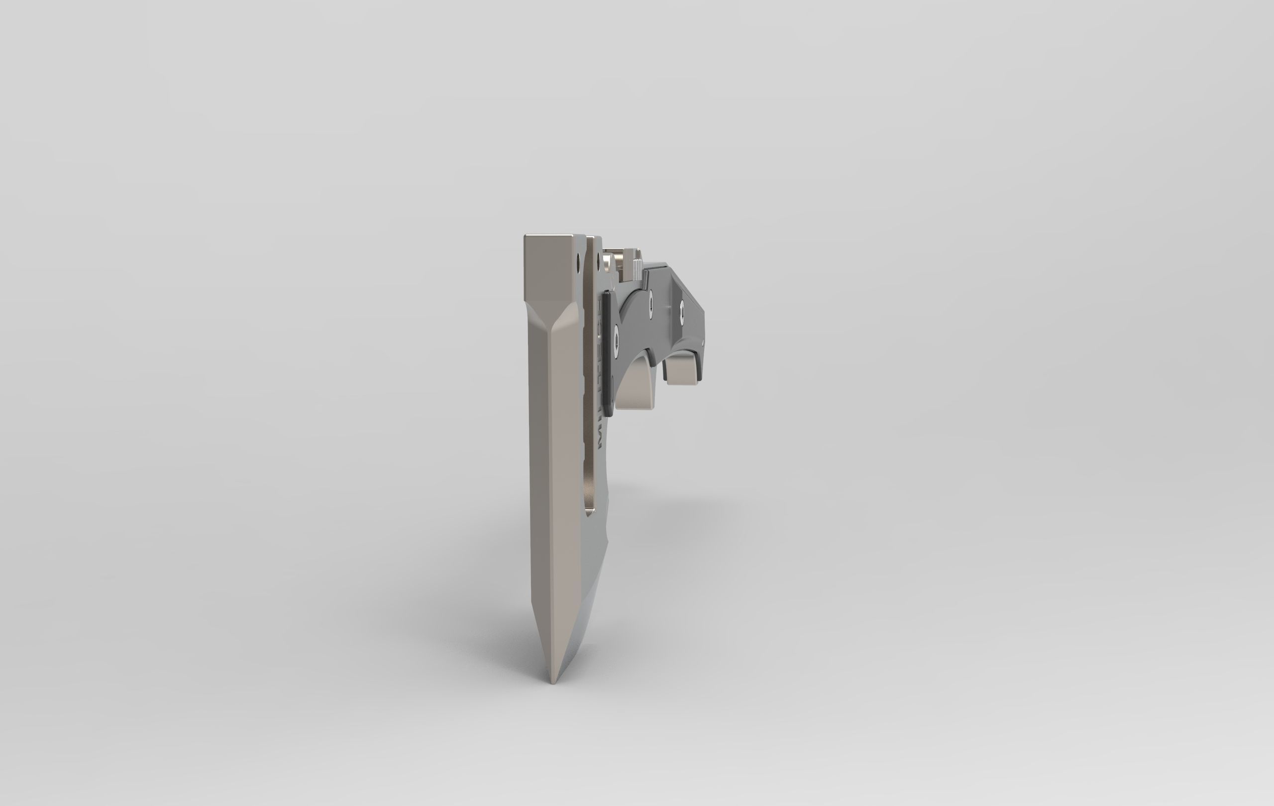 Militech Hatchet 3D print model_5