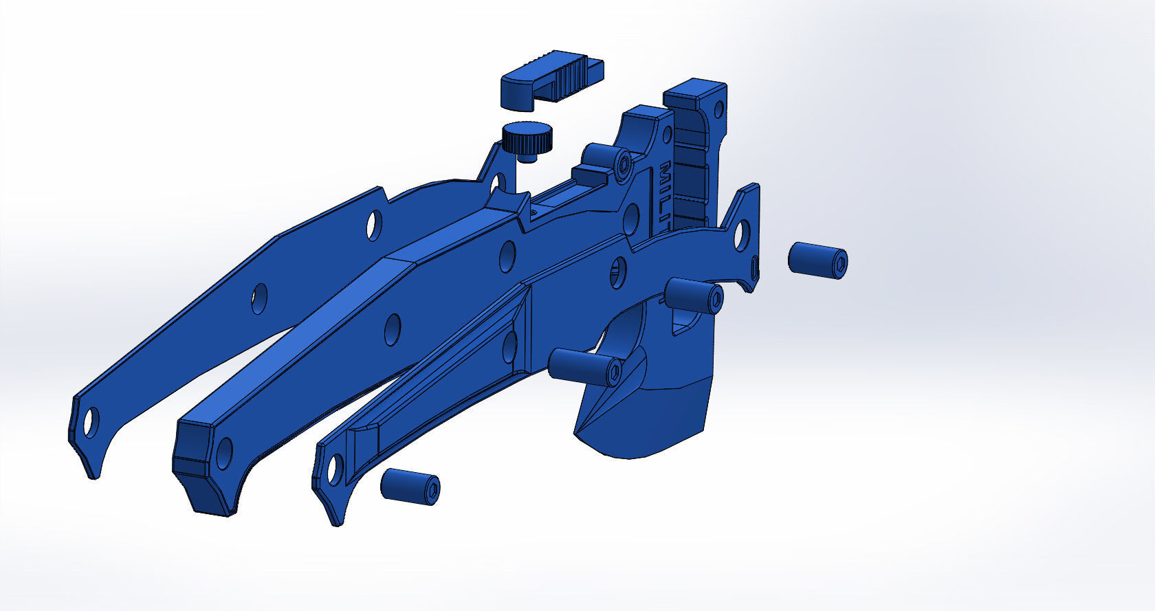 Militech Hatchet 3D print model_14