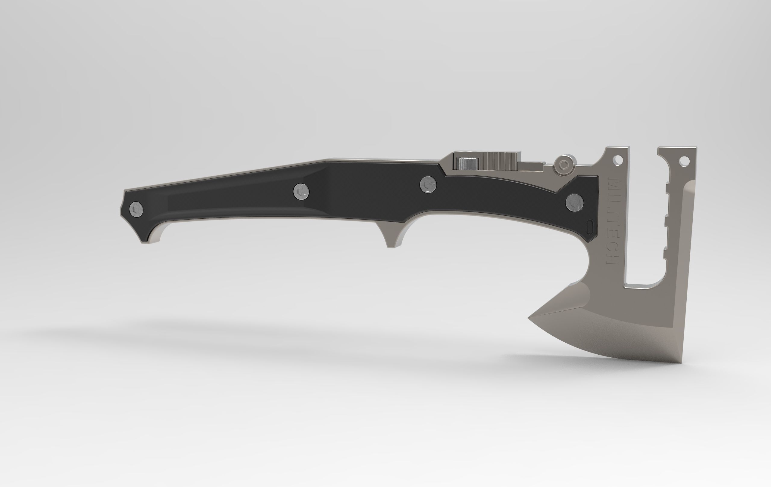 Militech Hatchet 3D print model_1