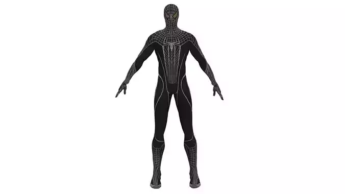 Black Spider-Man Model