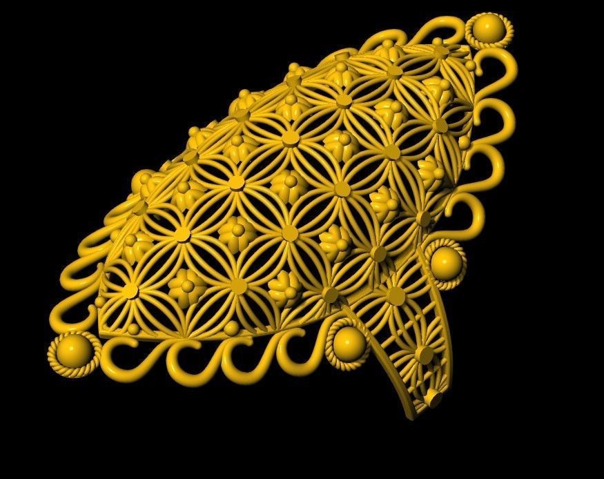 Leight weight Ring 3D print model_4