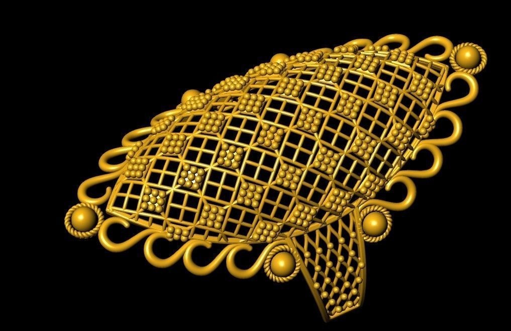 Leight weight Ring 3D print model_3