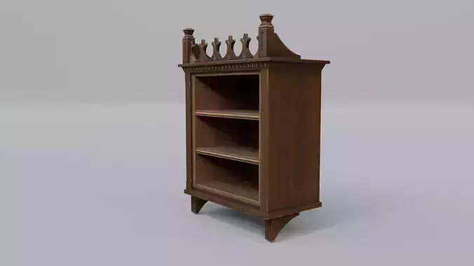 Cabinet wooden bookcase
