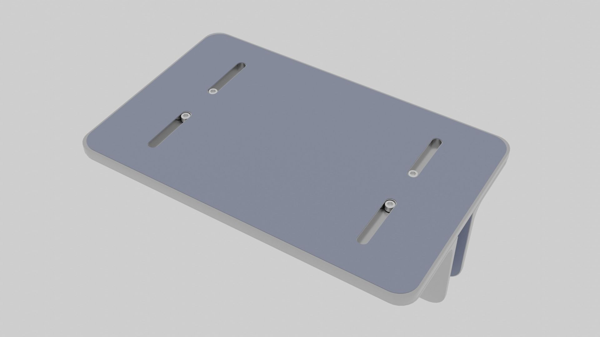 Vertical Laptop Stand 3D model_5