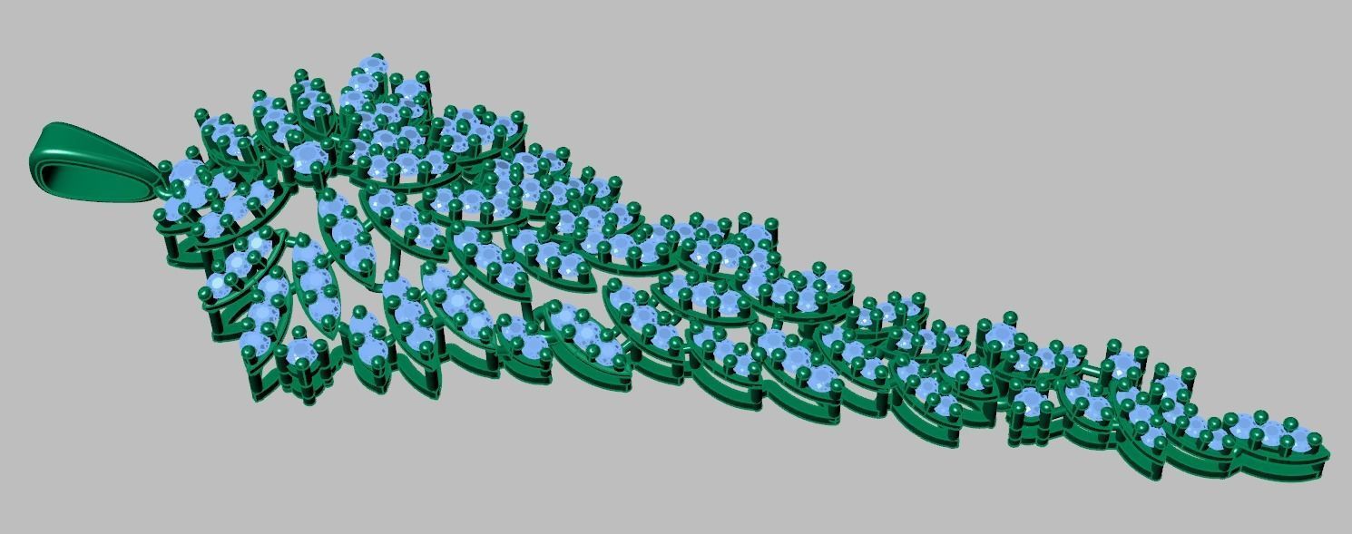 Exclusive Pendant model 3D 0188 printable model 3D print model_9