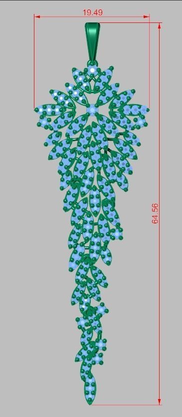 Exclusive Pendant model 3D 0188 printable model 3D print model_14