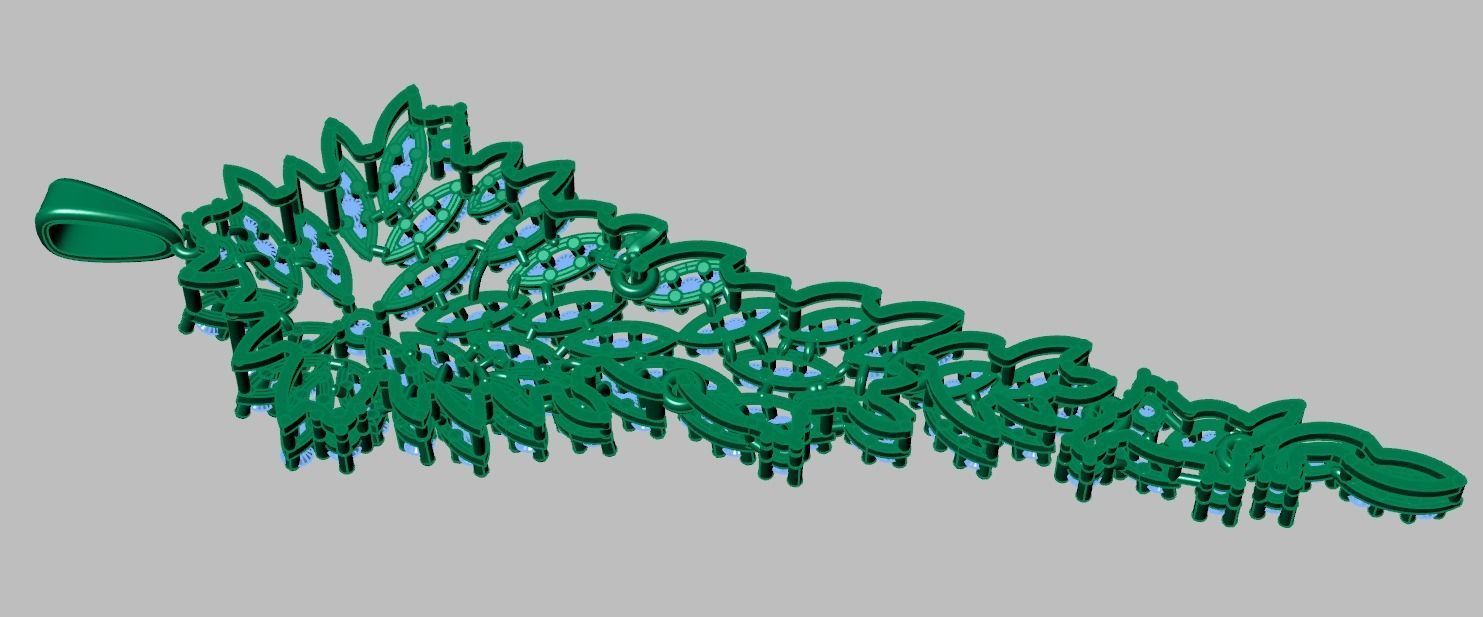 Exclusive Pendant model 3D 0188 printable model 3D print model_10