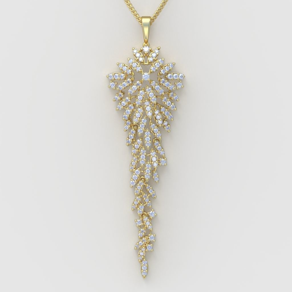 Exclusive Pendant model 3D 0188 printable model 3D print model_3