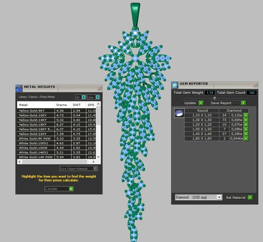 Exclusive Pendant model 3D 0188 printable model 3D print model_13