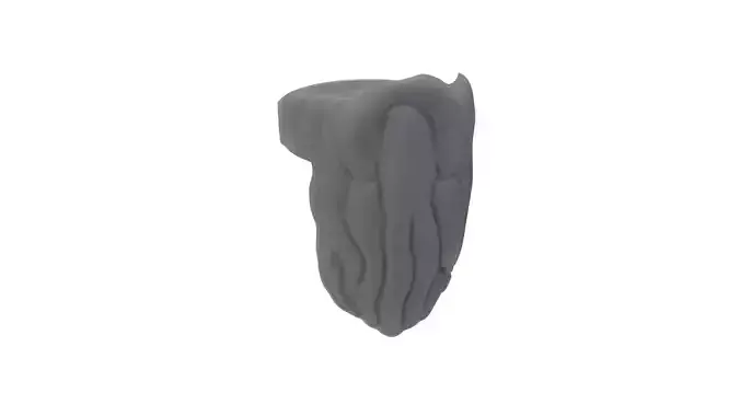 Real Size Lego Santa Claus Beard