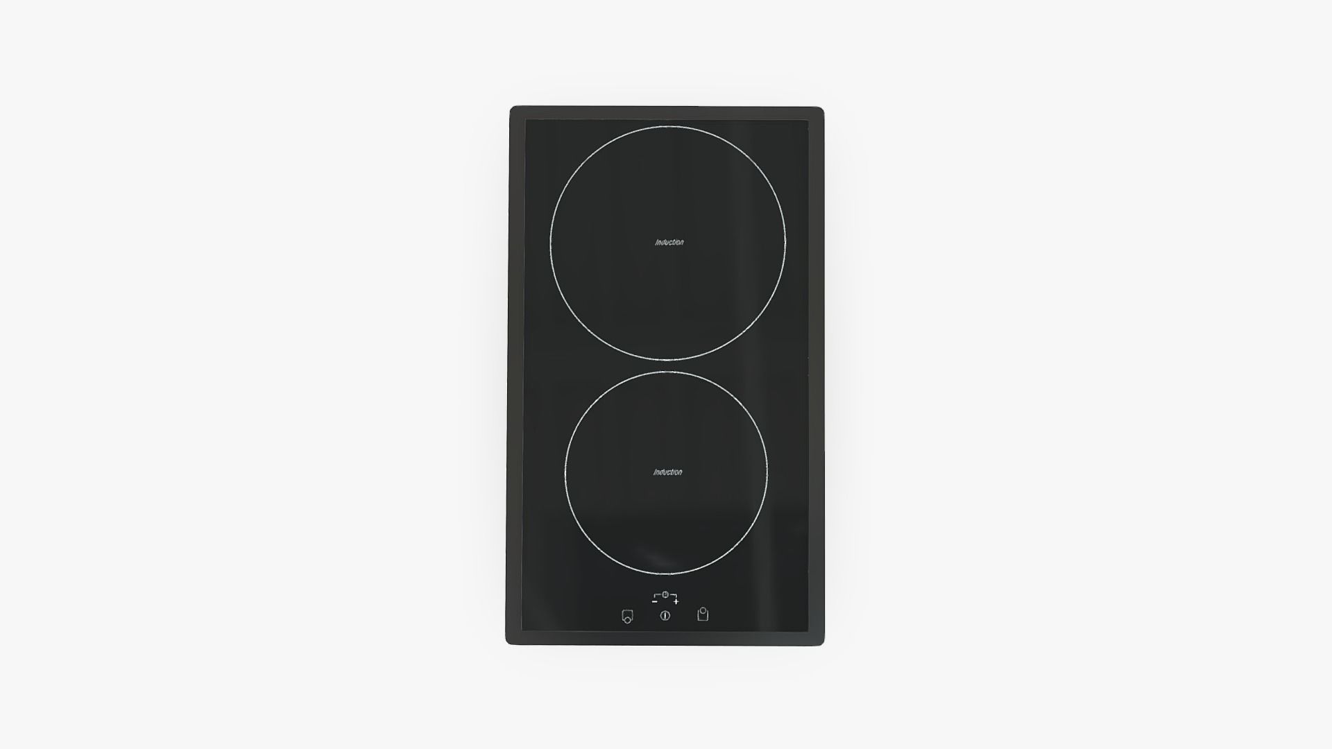 Induction Hob Beko HDMI 32400 DTX Black 3D Model Low-poly 3D model_2