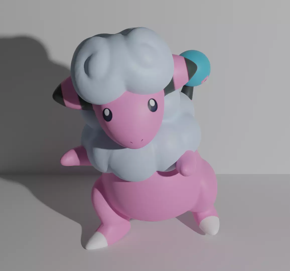 Flaaffy pokemon 3D print model 3D print model_0