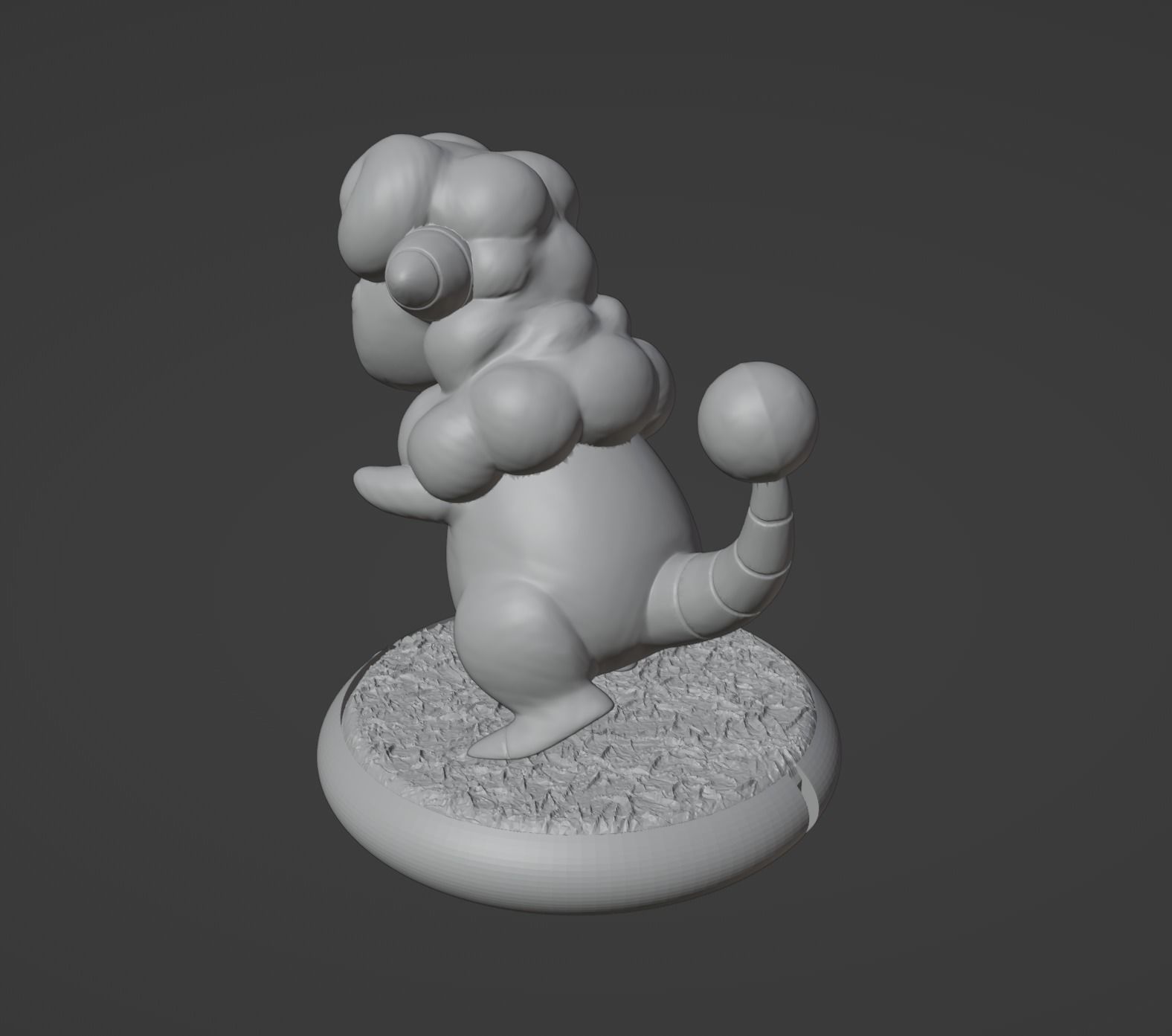Flaaffy pokemon 3D print model 3D print model_4