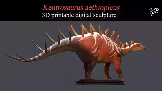 Kentrosaurus aethiopicus - Statue for 3D printing